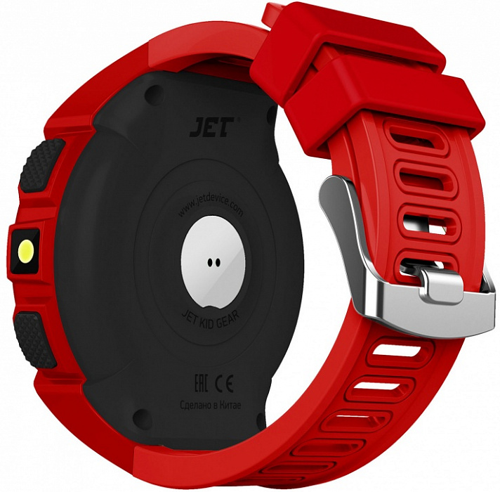 Детские умные часы Jet Kid GEAR (Red/Black) купить в интернет-магазине icover