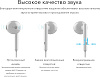 Наушники с микрофоном Honor AM115 (White) купить в интернет-магазине icover