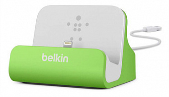 Док-станция Belkin Charge + Sync Dock (F8J045btGRN) для iPhone/iPod (Green)
