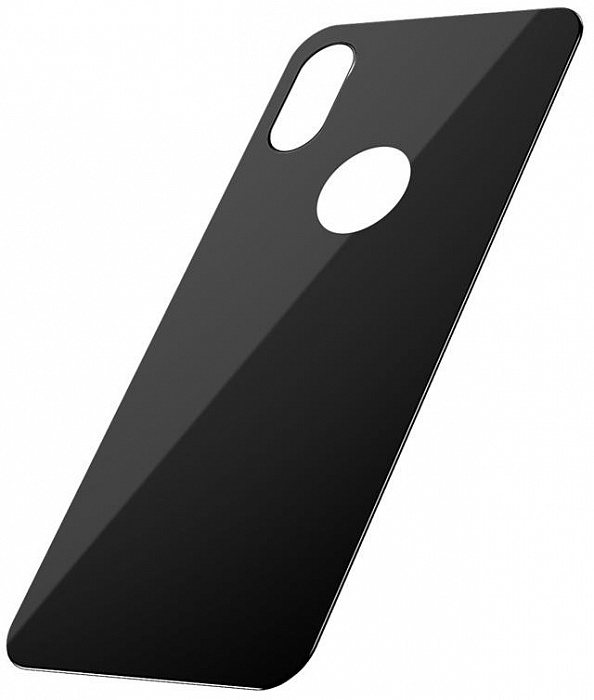 Защитное стекло Baseus Full Coverage Tempered Glass Rear Protector (SGAPIPH65-BM01) для iPhone Xs Max (Black) купить в интернет-магазине icover