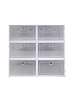 Коробки для хранения обуви Ridberg 12 шт (Transparent) купить в интернет-магазине icover