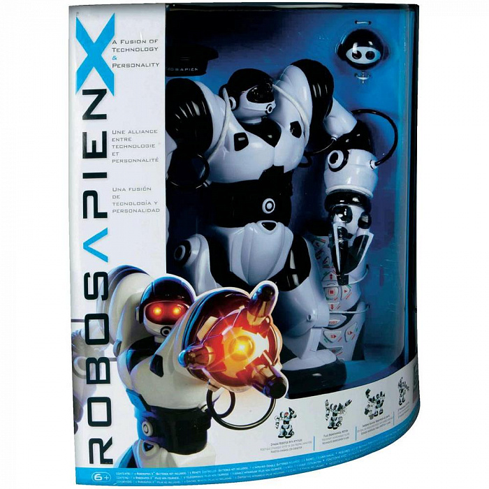 Радиоуправляемая игрушка WowWee Робосапиен X 8006 (White/Black) купить в интернет-магазине icover
