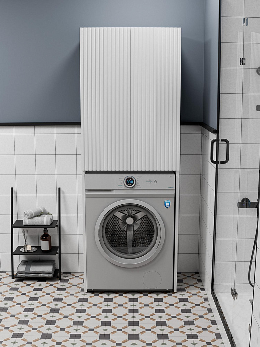 Шкафчик над стиральной машинкой Ridberg Никко МДФ (White) купить в интернет-магазине icover