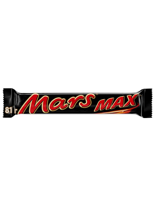 Шоколадный батончик Mars Max с карамелью и нугой (81 г.) купить в интернет-магазине icover