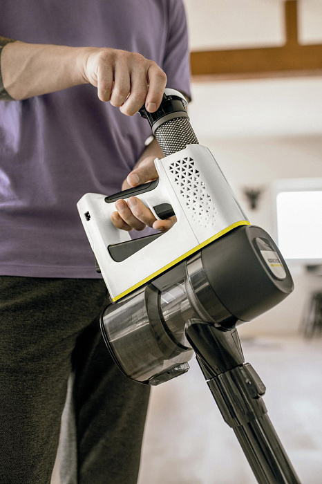 Пылесос вертикальный беспроводной Karcher VC 4 Cordless myHome Car (1.198-632.0) купить в интернет-магазине icover