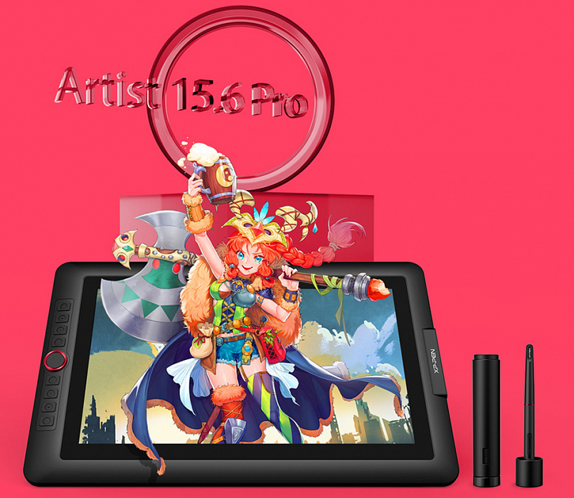 Интерактивный монитор-планшет XP-Pen Artist 15.6 Pro (Black) купить в интернет-магазине icover