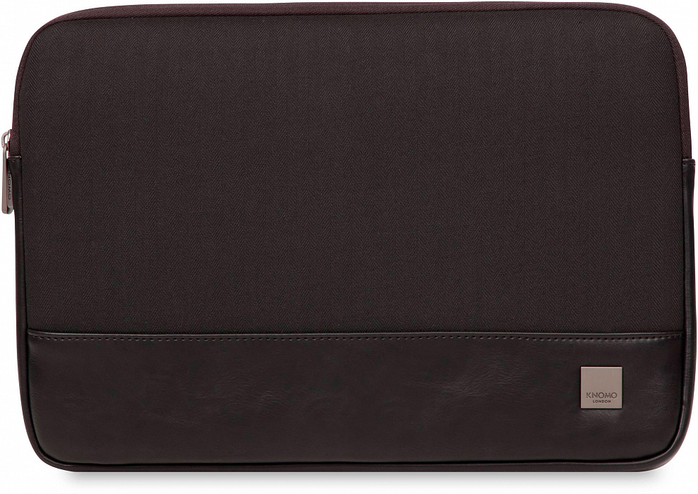 Чехол Knomo Herringbone (43-101-BLK) для ноутбука 13" (Black) купить в интернет-магазине icover