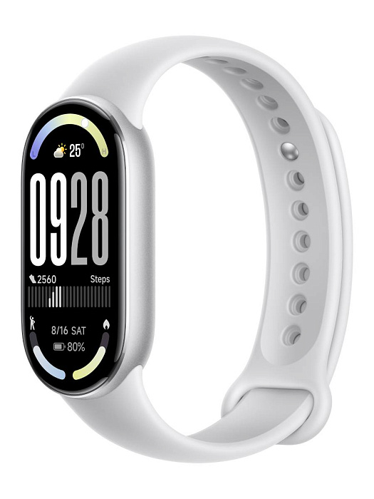 Фитнес браслет Xiaomi Smart Band 10 BHR07PSGL (Glacier Silver) купить в интернет-магазине icover