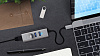 USB-концентратор Satechi Aluminum USB 3.0 Hub & Ethernet ST-TC2N1USB31AM (Space Gray) купить в интернет-магазине icover