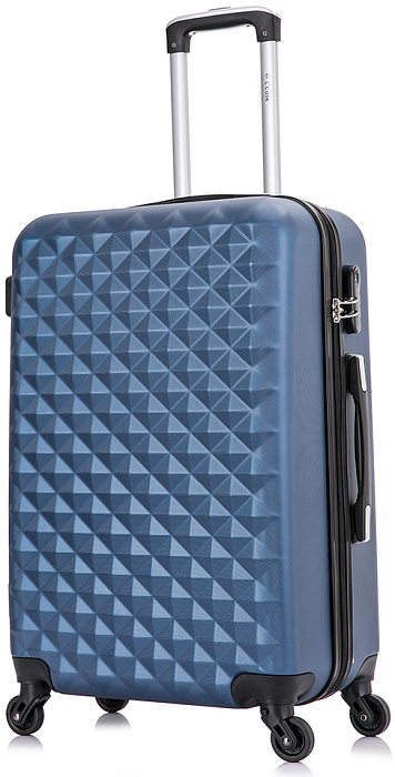 Чемодан L'Case Phatthaya (Dark Blue) размер M купить в интернет-магазине icover