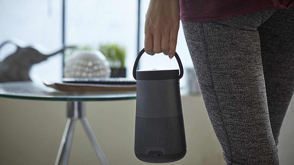 Беспроводная портативная акустика Bose SoundLink Revolve Plus 739617-2110 (Black) купить в интернет-магазине icover