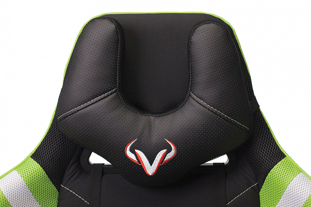 Игровое кресло Бюрократ Zombie VIKING 4 AERO (Black/Light Green) купить в интернет-магазине icover