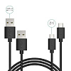 Aukey 5-Pack (CB-D5) - набор кабелей USB/Micro USB (Black) купить в интернет-магазине icover