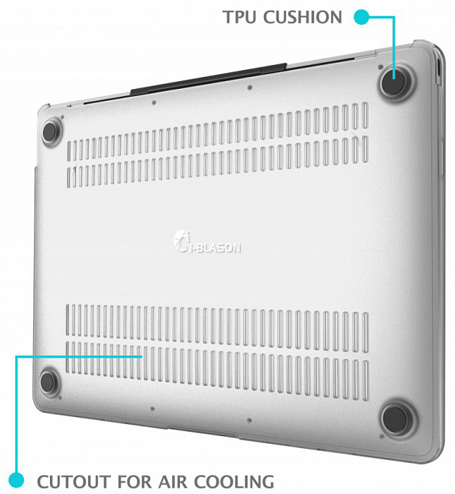 Чехол-накладка i-Blason для Macbook 12'' (Matte Clear) купить в интернет-магазине icover