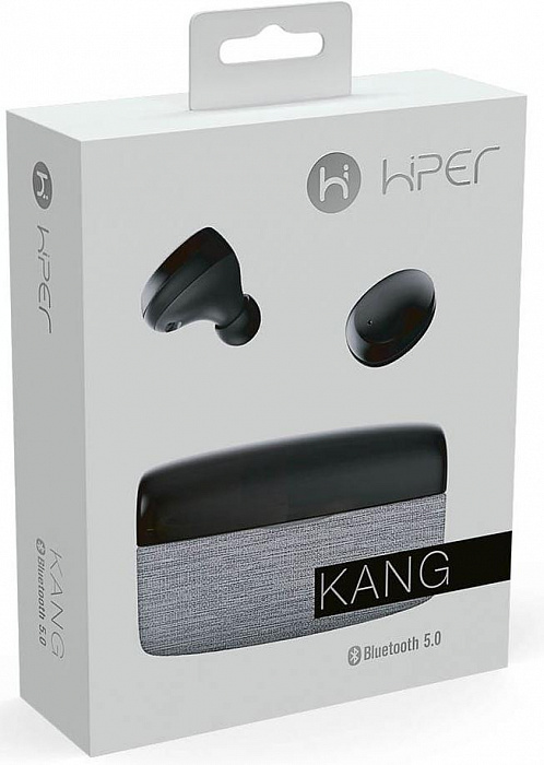 Bluetooth-наушники с микрофоном HIPER TWS Kang (Black) купить в интернет-магазине icover