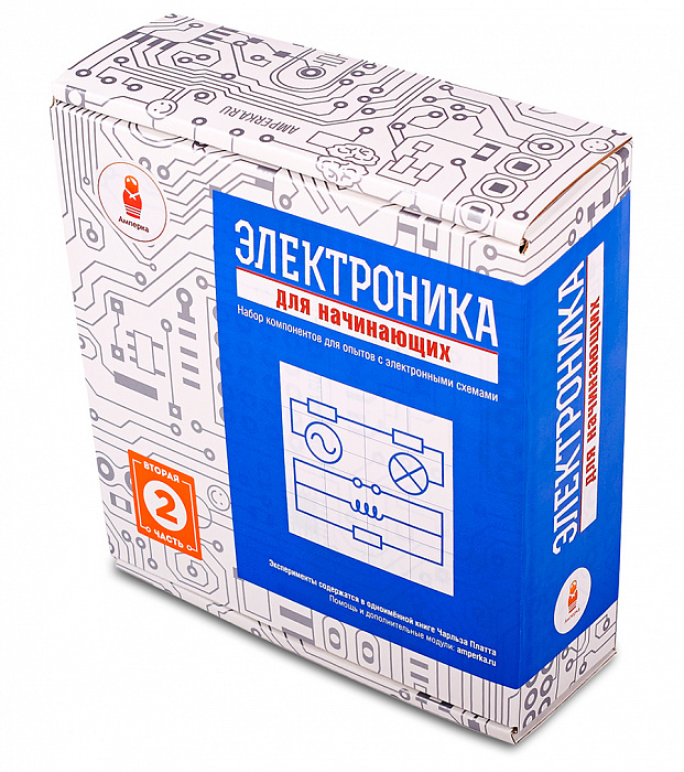 Электроника для начинающих (часть 2) - набор электронных компонентов купить в интернет-магазине icover