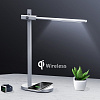 Лампа с беспроводной зарядкой Momax LED Desk Lamp with Wireless Charging Pad (Silver) купить в интернет-магазине icover