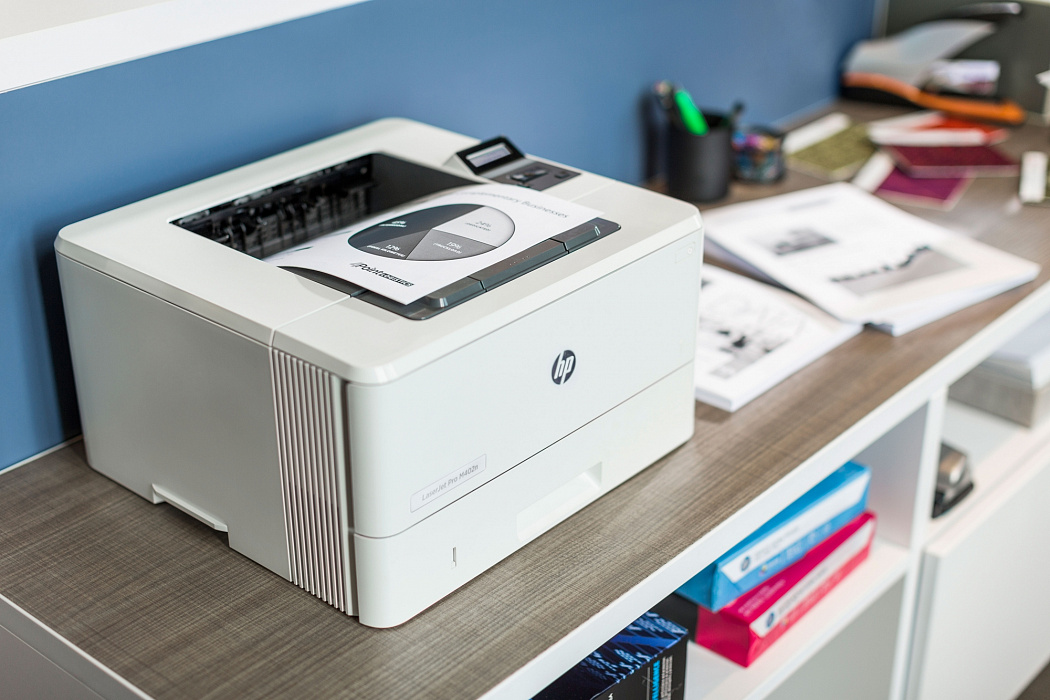 HP LaserJet Pro M402dn RU (G3V21A) - лазерный принтер (White) купить в интернет-магазине icover