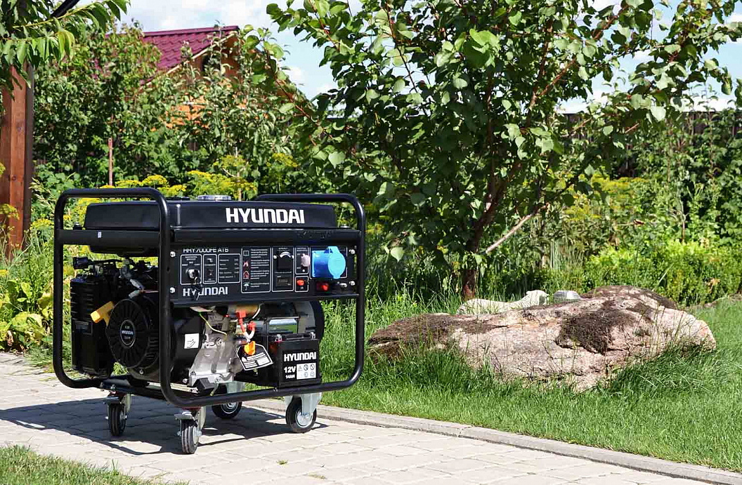 Hyundai HHY 7000FE ATS - генератор бензиновый купить в интернет-магазине icover