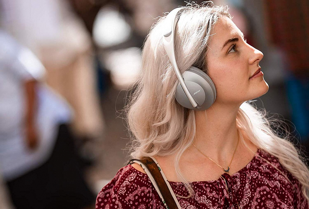 Наушники с микрофоном Bose Noise Cancelling 700 (Lux Silver) купить в интернет-магазине icover