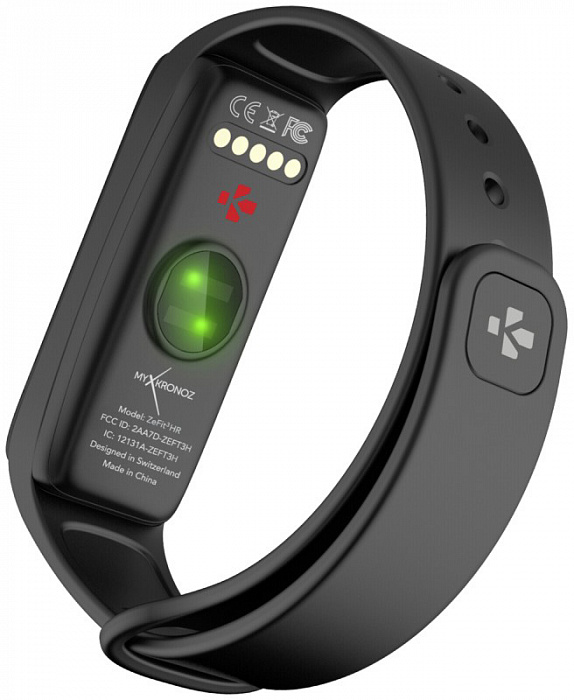 MyKronoz ZeFit 3 HR (KRZEFIT3HR-BLACK) - фитнес-трекер (Black) купить в интернет-магазине icover