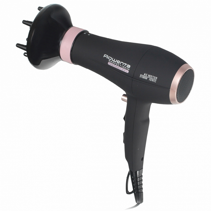 Rowenta Respectissim Instant Dry (CV 6080D0) - фен для волос (Black) купить в интернет-магазине icover