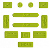 Заглушки портов i-Blason Anti Dust Cup 12psc для MacBook Pro Retina/Macbook Air (Green) купить в интернет-магазине icover
