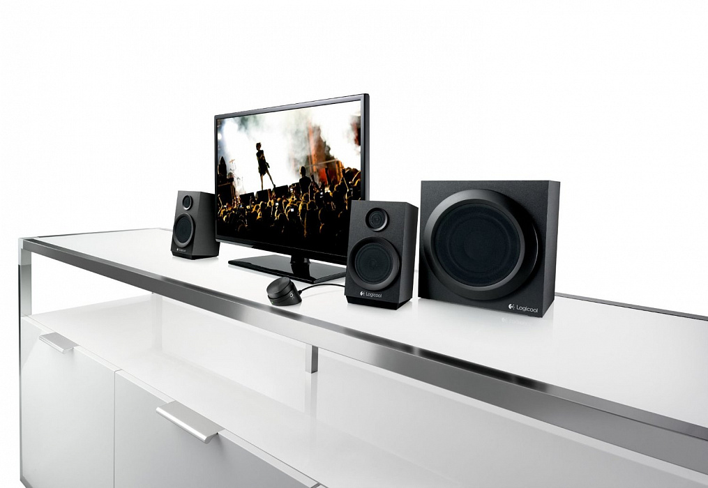 Акустическая система Logitech Multimedia Speakers Z333 980-001202 (Black) купить в интернет-магазине icover