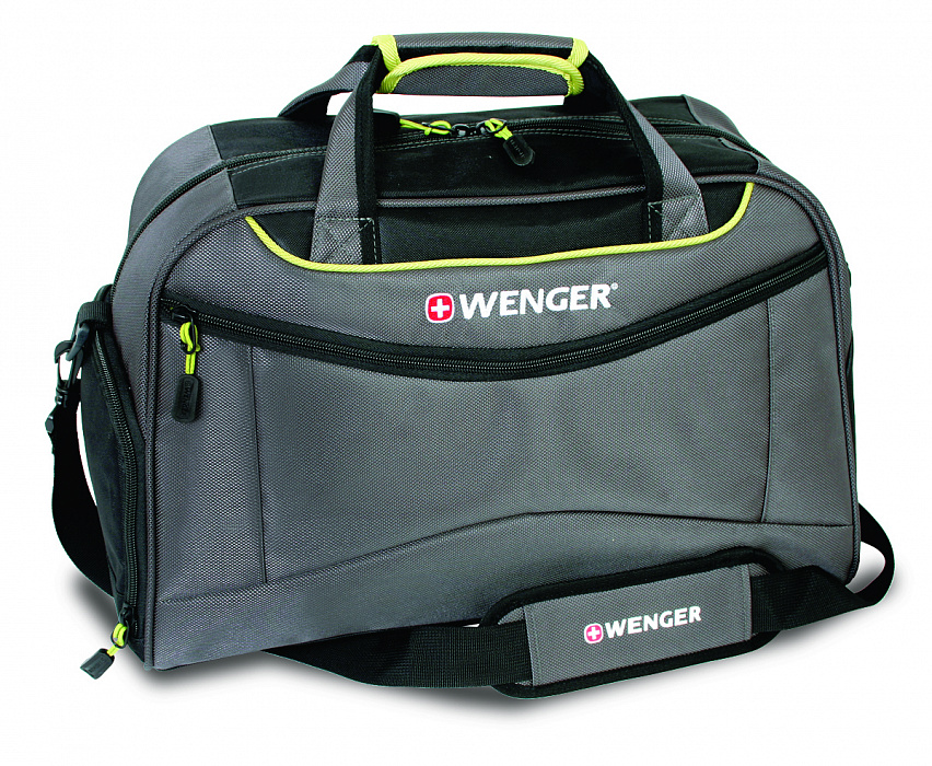 Спортивная сумка Wenger 72614619 (Grey/Green) купить в интернет-магазине icover