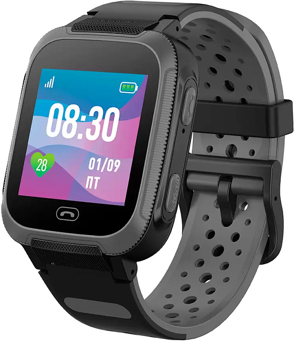 Детские умные часы Jet Kid Friend (Black/Gray) купить в интернет-магазине icover