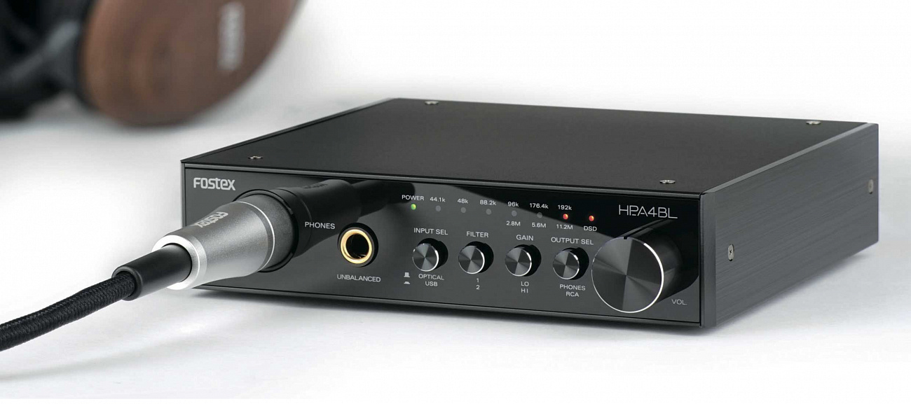 Fostex HP-A4BL (15118514) - усилитель для наушников (Black) купить в интернет-магазине icover