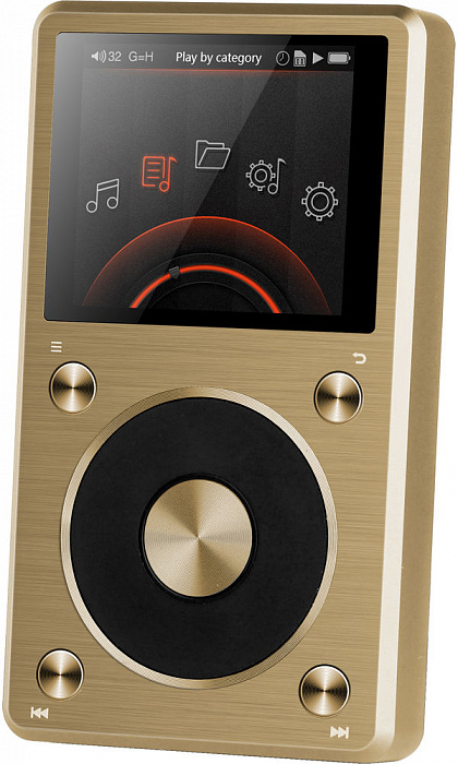 Fiio X5 II - цифровой плеер (Gold) купить в интернет-магазине icover