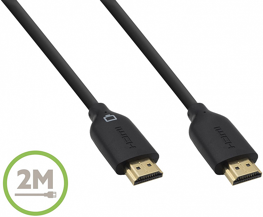Кабель Belkin High Speed HDMI F3Y021BT2M 2m (Black) купить в интернет-магазине icover