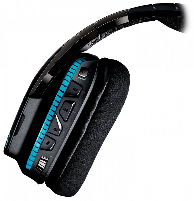 Беспроводная игровая гарнитура Logitech G933 Artemis Spectrum Wireless Gaming Headset 981-000599 (Black) купить в интернет-магазине icover