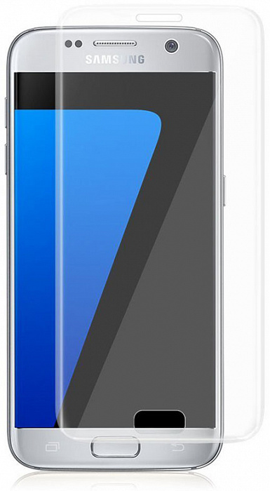 Onext Tempered Glass 3D (41165) - защитное стекло для Samsung Galaxy S7 Edge (Transparent) купить в интернет-магазине icover