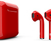 Беспроводные наушники Apple AirPods Color (Gloss Red) купить в интернет-магазине icover