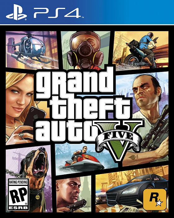 Grand Theft Auto V (GTA V ) – видеоигра для PlayStation 4 (русские субтитры) купить в интернет-магазине icover