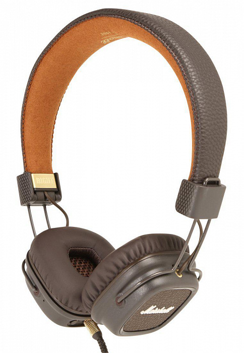 Наушники с микрофоном Marshall Major III (Brown) купить в интернет-магазине icover