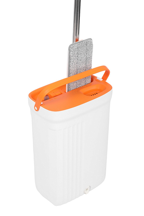 Швабра и ведро Ridberg Premium 2mop (White/Orange) купить в интернет-магазине icover