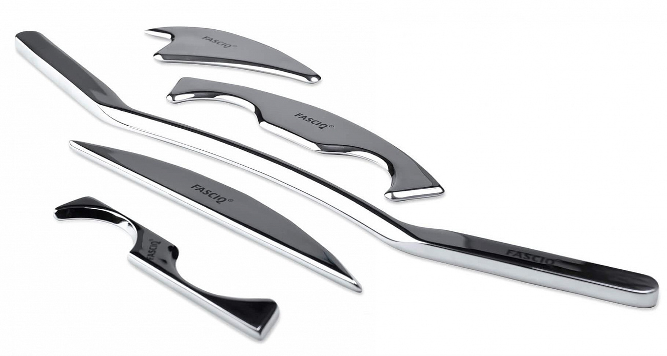 Набор массажеров FASCIQ IASTM Toolset Large (Silver) купить в интернет-магазине icover