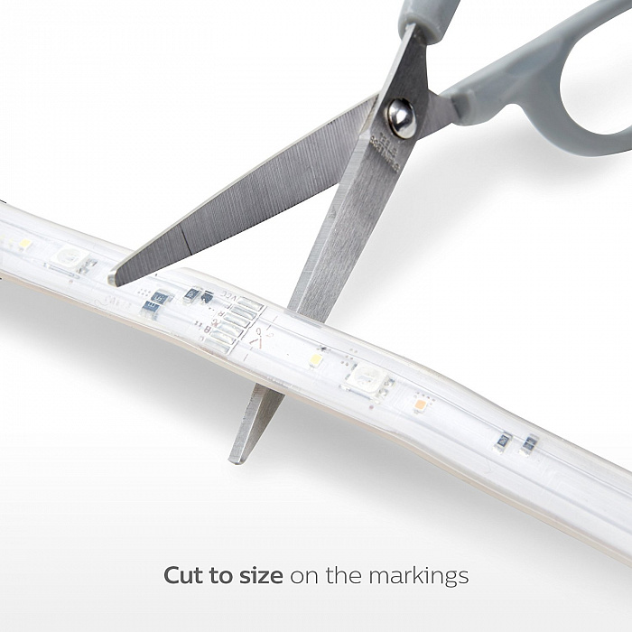 Умная светодиодная лента Philips Hue White and Color Ambiance LightStrips Plus 2 метра купить в интернет-магазине icover