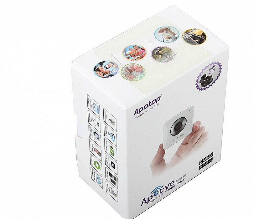 Apotop ApoEye Wireless Video Camera (DW31) - беспроводная видеокамера (White) купить в интернет-магазине icover