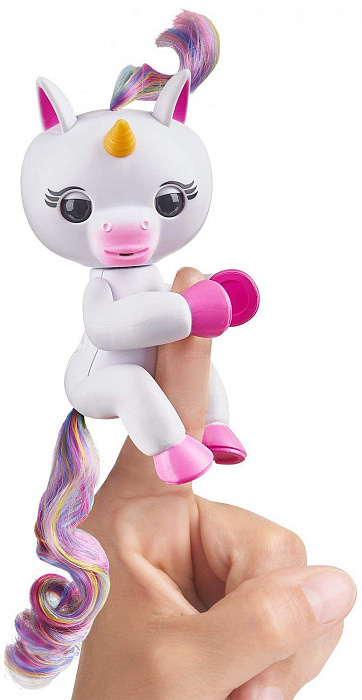 Интерактивная игрушка WowWee FingerLings Единорог Гиги 3708 (White) купить в интернет-магазине icover