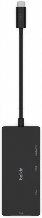 Адаптер Belkin Video Adapter (AVC003btBK) USB-C (Black) купить в интернет-магазине icover