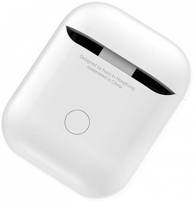 Чехол c беспроводной зарядкой HOCO CW18 для AirPods (White) купить в интернет-магазине icover