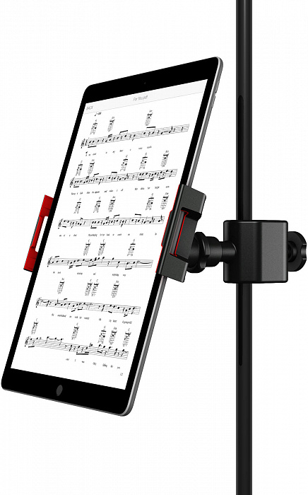Держатель на микрофонную стойку IK Multimedia iKlip 3 (IP-IKLIP-3-IN) для планшета до 12.9" (Black) купить в интернет-магазине icover