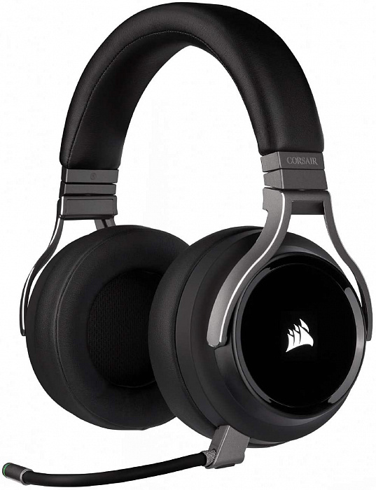 Игровая гарнитура Corsair Gaming Virtuoso RGB Wireless CA-9011185-EU (Carbon) купить в интернет-магазине icover