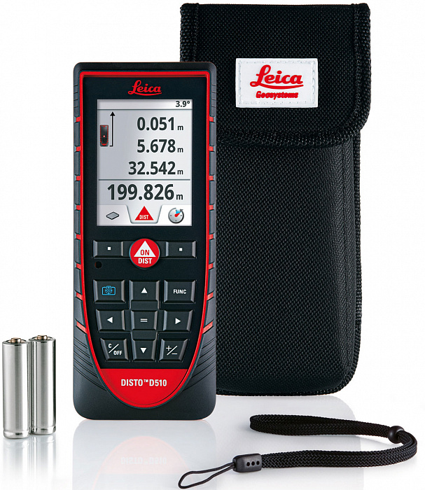 Лазерный дальномер Leica Disto D510 792290 (Black) купить в интернет-магазине icover