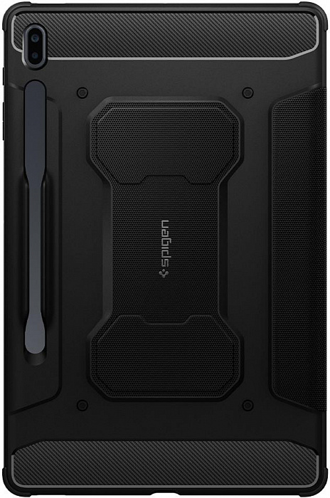 Чехол Spigen Rugged Armor Pro (ACS03007) для Samsung Galaxy Tab S7 FE 5G (Black) купить в интернет-магазине icover