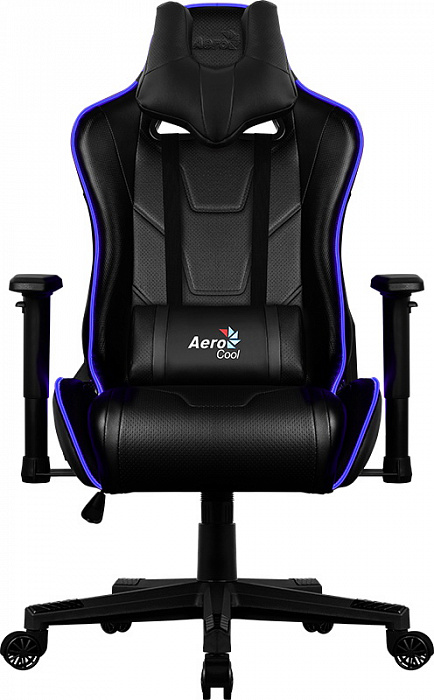 Игровое кресло Aerocool AC220 AIR RGB (Black) купить в интернет-магазине icover